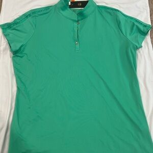 Green Short Sleeve Polo Shirt